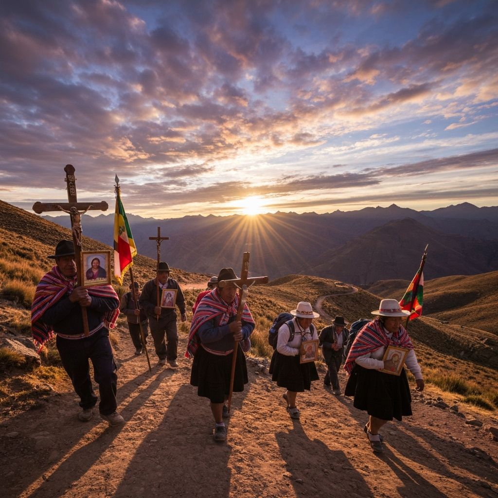 Vía Crucis a la Cruz de Huancas